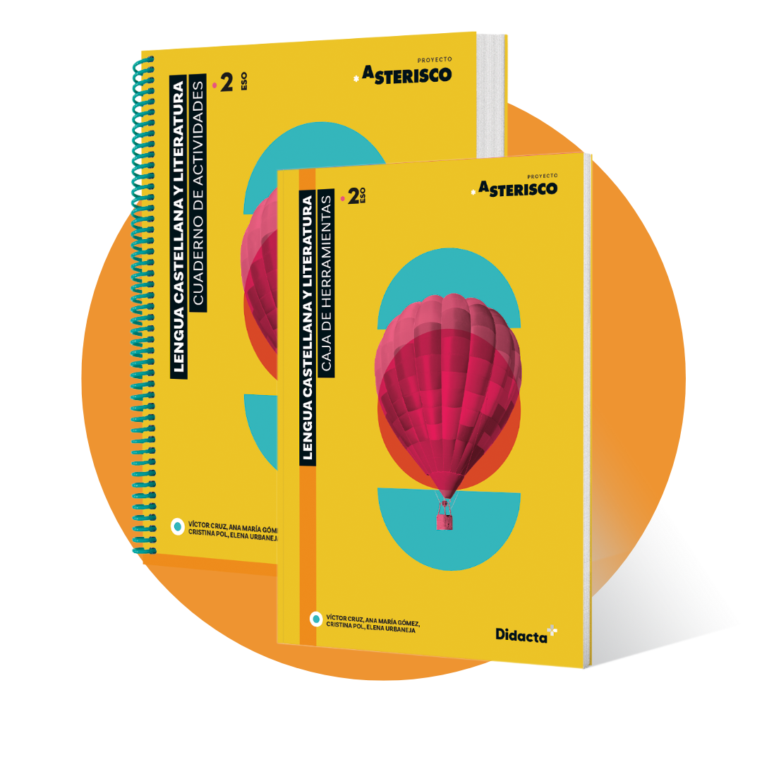 Cuaderno de actividades + Caja de herramientas. Lengua Castellana y Literatura 2.º ESO