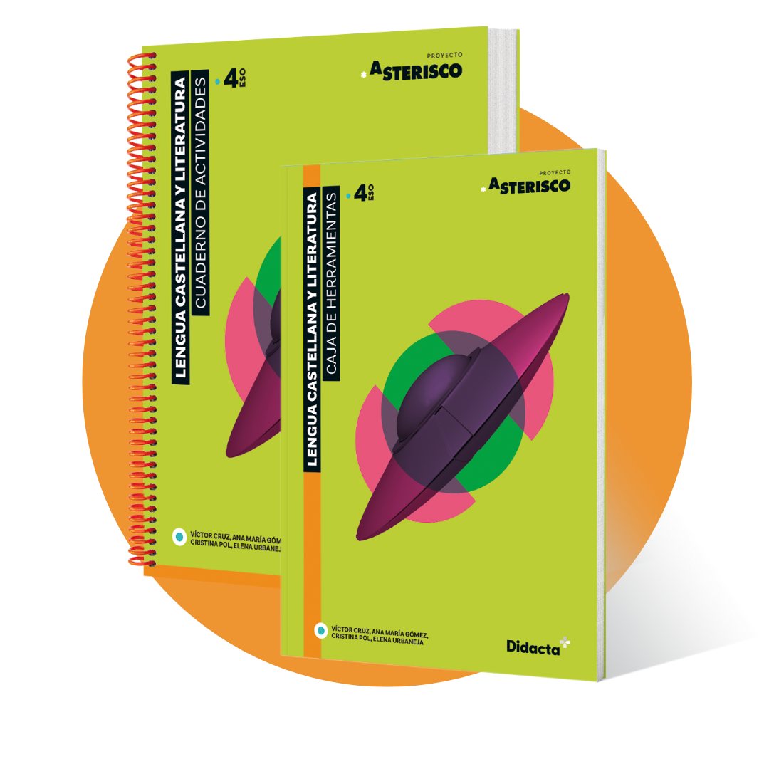 Cuaderno de actividades + Caja de herramientas. Lengua Castellana y Literatura 4.º ESO