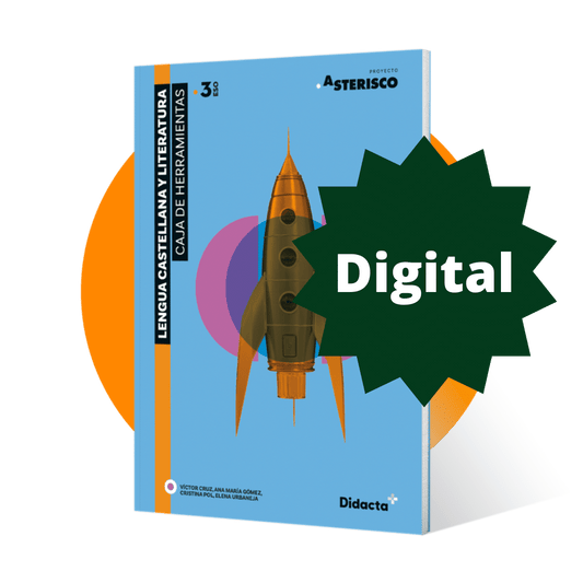 Formato digital. Asterisco 3. Caja de herramientas. Lengua Castellana y Literatura 3.º ESO