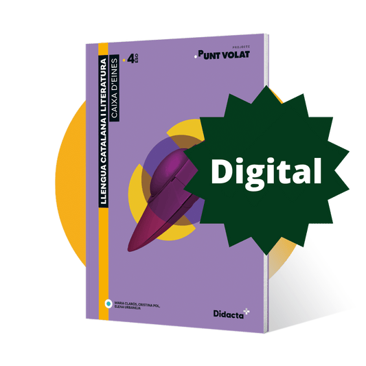 Format digital. Punt volat 4. Caixa d’eines. Llengua Catalana i Literatura per a 4t d'ESO