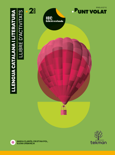 Punt volat 2. Llibre d’activitats. Llengua Catalana i Literatura per a 2n d'ESO