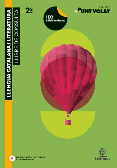 Punt volat 2. Llibre de consulta. Llengua Catalana i Literatura per a 2n d'ESO