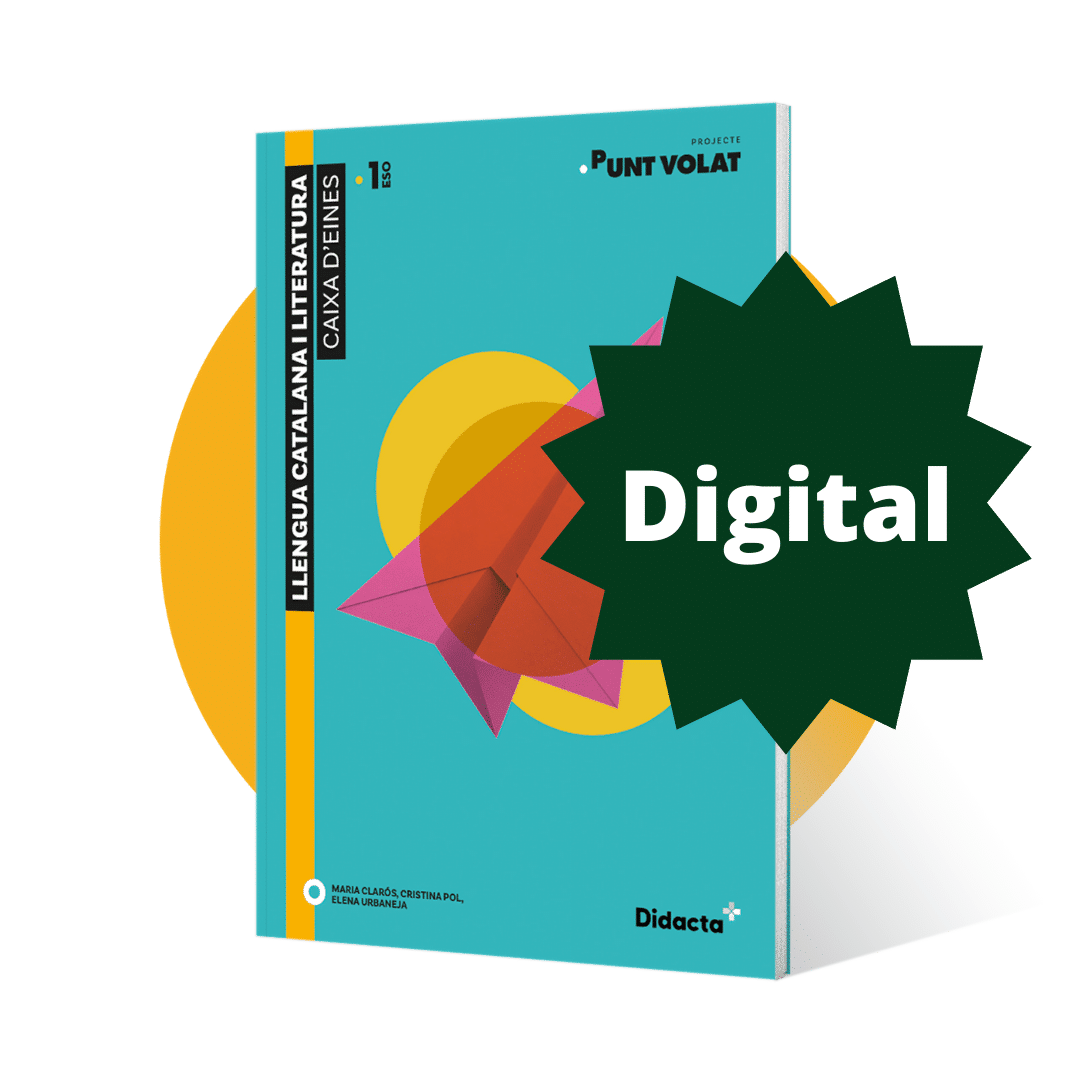 Format digital. Punt volat 1. Caixa d’eines. Llengua Catalana i Literatura per a 1r d'ESO