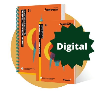 Format digital. Punt volat 3. Quadern d'activitats + Caixa d'eines. Llengua Catalana i Literatura per a 3r d'ESO