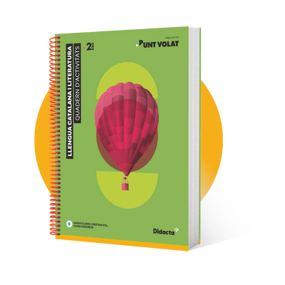 Punt volat 2. Quadern d’activitats. Llengua Catalana i Literatura per a 2n d'ESO