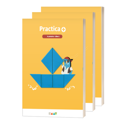 Practica +. Material d'EMAT per a Matemàtiques de 3r de primària