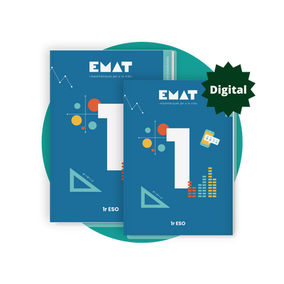 EMAT. Llibre d'activitats + format digital del llibre de consulta. 1r ESO (material en català)