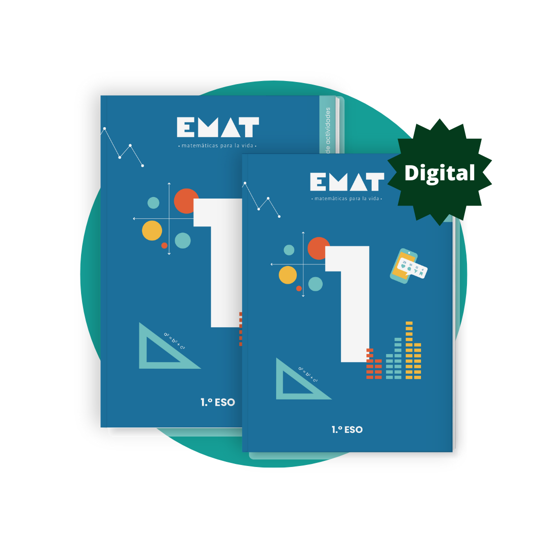 EMAT. Libro de actividades + formato digital del libro de consulta. 1.º ESO (material en castellano)