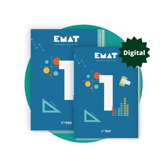EMAT. Libro de actividades + formato digital del libro de consulta. 1.º ESO (material en castellano)