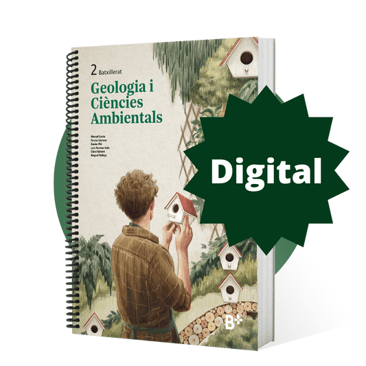 Format digital. B+: Geologia i Ciències Ambientals 2. Material per a 2n de Batxillerat