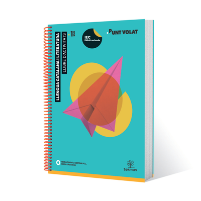 Punt Volat 1. Llibre d'activitats. Llengua Catalana i Literatura per a 1r d'ESO