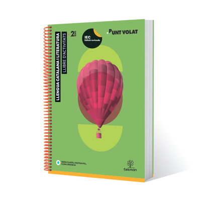 Punt volat 2. Llibre d’activitats. Llengua Catalana i Literatura per a 2n d'ESO