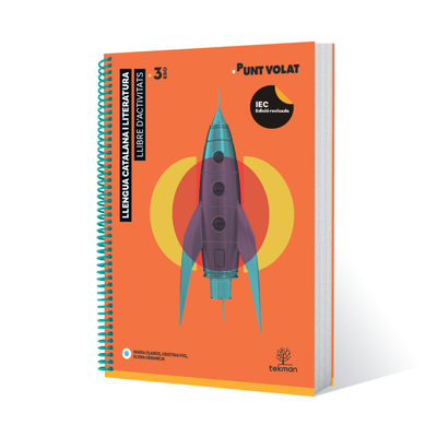 Punt Volat 3. Llibre d'activitats. Llengua Catalana i Literatura per a 3r d'ESO